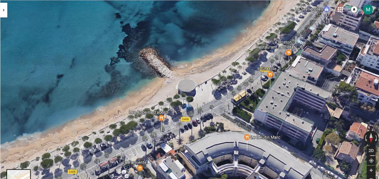Blue Summer Vibes Appartment For 4P, Ac, Parking, Beachfront, Spa Access -5 لا سيوتا المظهر الخارجي الصورة